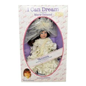 Knickerbocker Toy co. Marie Osmond I Can Dream 1993 Limited Ed. Bride Doll